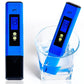Medidor de pH digital y probador de agua de pH, probador de pluma para agua de pH, agua potable, botellas de agua, jarras de agua, piscinas, acuarios e hidroponía.