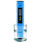 Medidor de pH digital y probador de agua de pH, probador de pluma para agua de pH, agua potable, botellas de agua, jarras de agua, piscinas, acuarios e hidroponía.